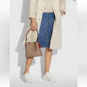 Coach Willow Bucket Bag in Signature Canvas
